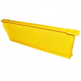 Cadre plastique Langstroth 2/3 159 - thermo - jaune